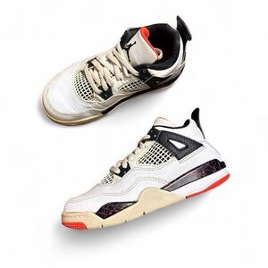 Air Jordan 4 Retro PS “Pale Citron” — Kids Size 11C